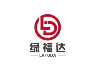 朱紅娟的綠福達品牌升級logo設計