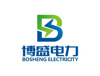 曾翼的博盛電力logo設計