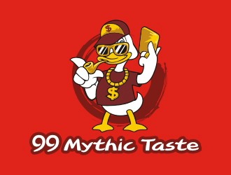 曾翼的99 Mythic Taste（成功時期的鴨子）logo設計