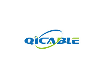 朱紅娟的qicable英文logo設計logo設計