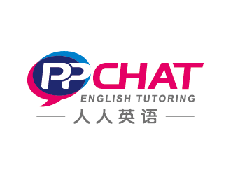 外教英語平臺網站logologo設計