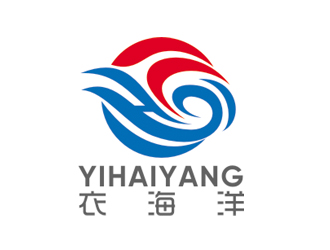 趙鵬的yihaiyang衣海洋logo設計