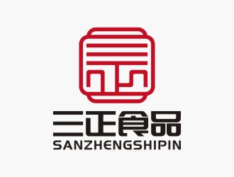 陳國偉的上海三正食品有限公司logologo設計