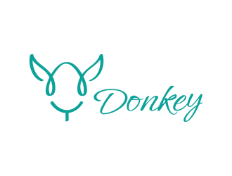 安冬的Donkey 手繪線條logologo設計