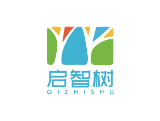 孫金澤的啟智樹logo設計