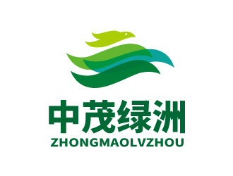 張俊的中茂綠洲logo設計