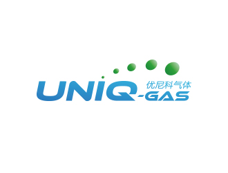 孫金澤的UNIQ-GAS/廣東優尼科氣體技術有限公司logo設計