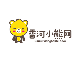 孫金澤的香河小熊網logo設計