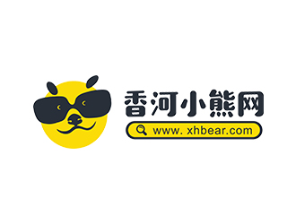 鄭錦尚的香河小熊網logo設計