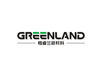 丁小鈺的嘉興格睿蘭新材料有限公司  Greenlandlogo設計