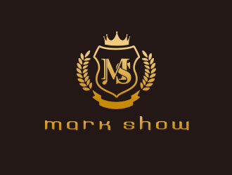 朱紅娟的泉州市嘜克秀文化娛樂有限公司  MARK SHOWlogo設(shè)計