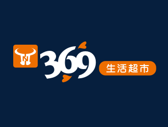 369生活超市logo設計