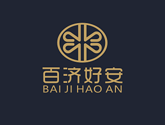 勞志飛的百濟好安logo設(shè)計