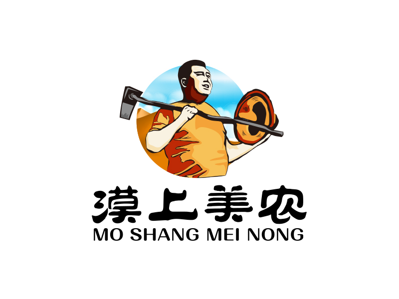 漠上美農logo設計