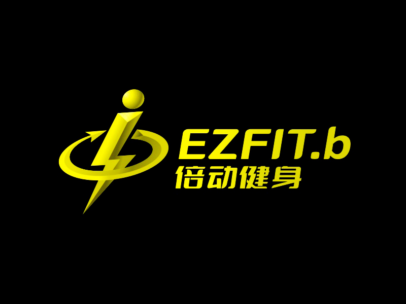 EZFIT.b 倍動健身logo設計