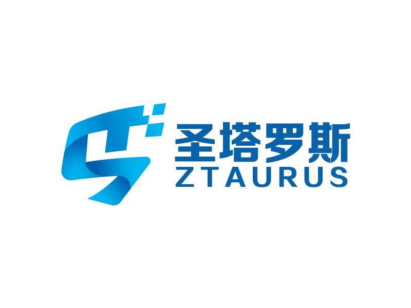 葉美寶的圣塔羅斯文化傳媒有限公司 ZTAURUSlogo設計