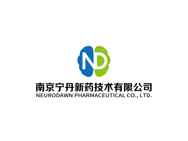 張俊的南京寧丹新藥技術有限公司（Neurodawn Pharmaceutical Co., Ltd.）logo設計