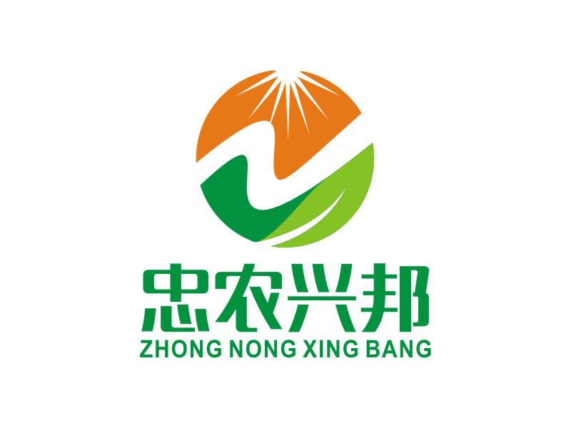 李泉輝的忠農興邦logo設計