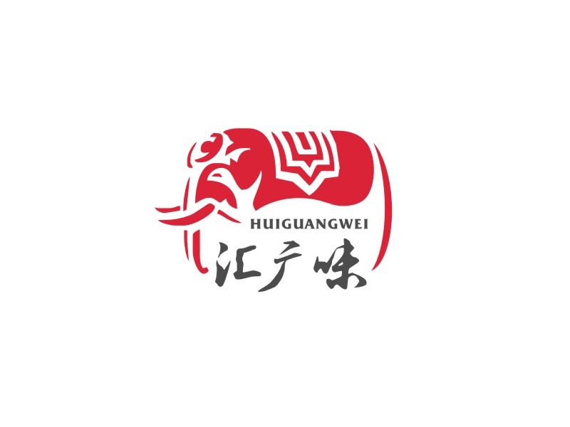 姜彥海的匯廣味logo設計