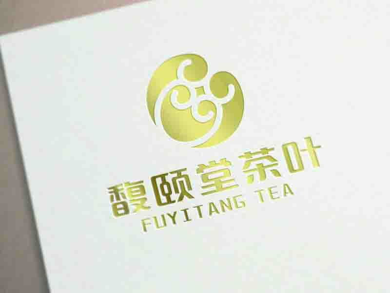 私享者的馥頤堂茶葉logo設計