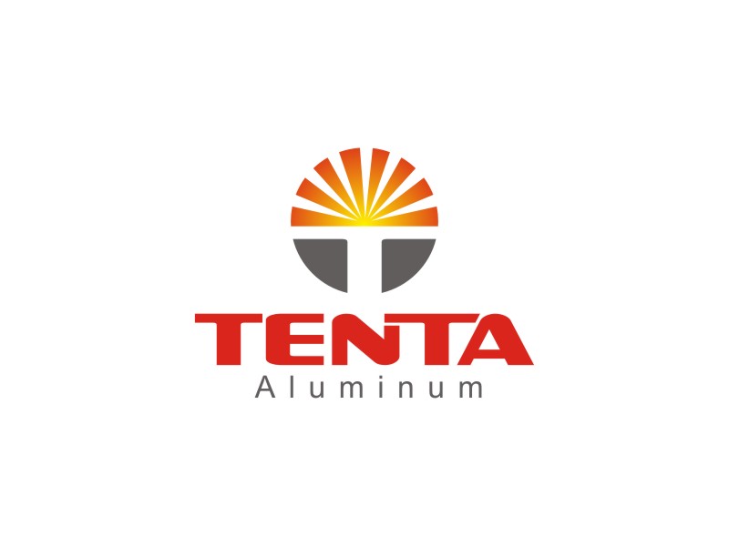 李泉輝的天達鋁業    Tenta Aluminumlogo設計