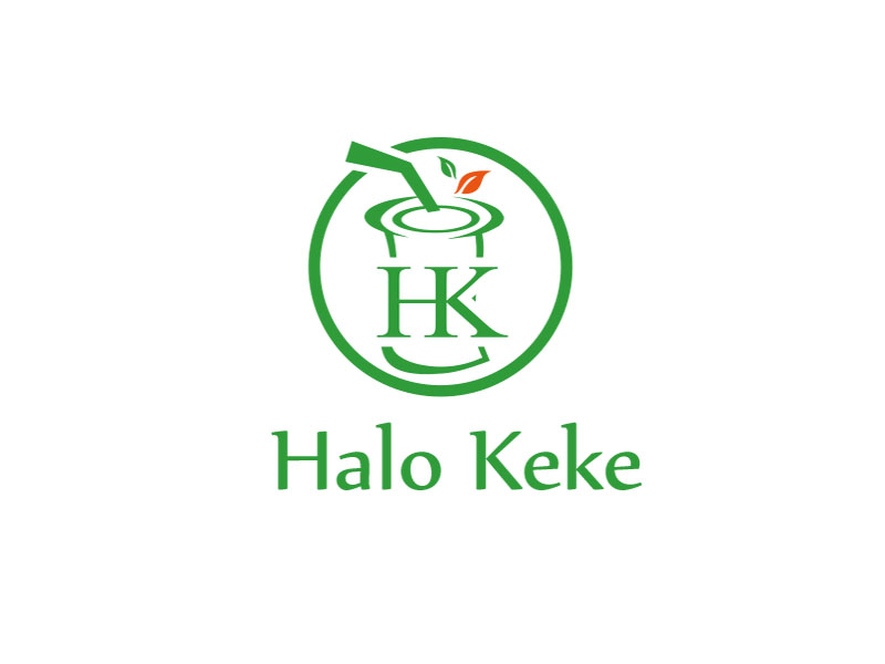 朱紅娟的HALO KEKElogo設計