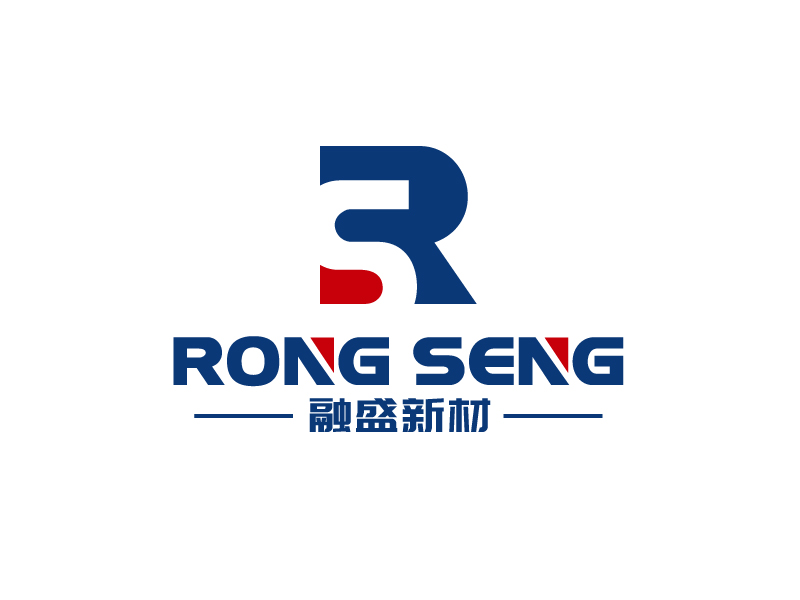 張俊的融盛新材  RONG SENGlogo設(shè)計(jì)