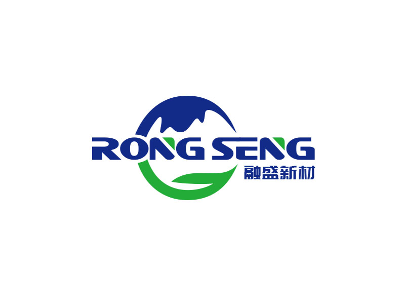 融盛新材  RONG SENGlogo設(shè)計