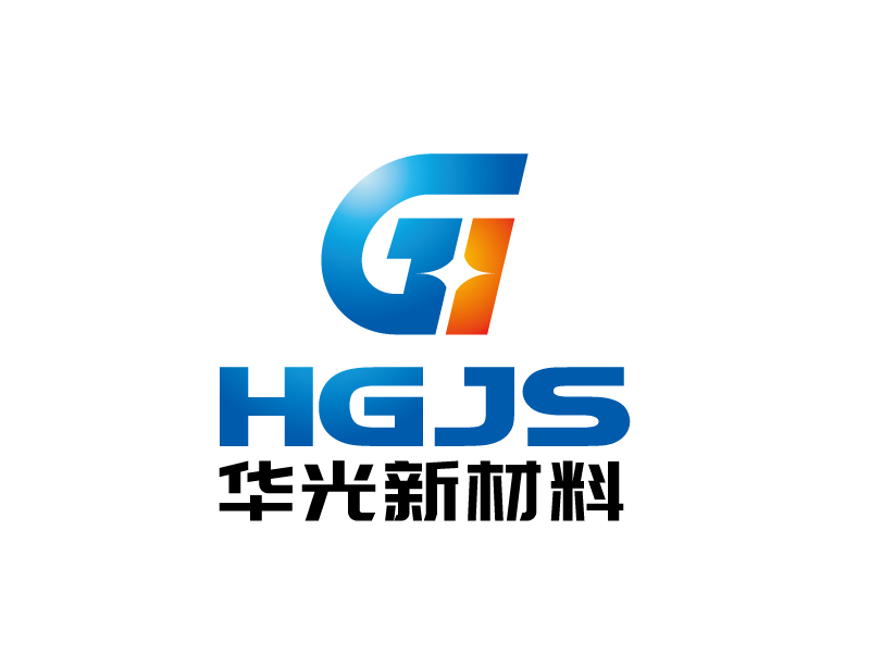 張俊的華光新材料技術有限公司（半圓）（HGJS）logo設計