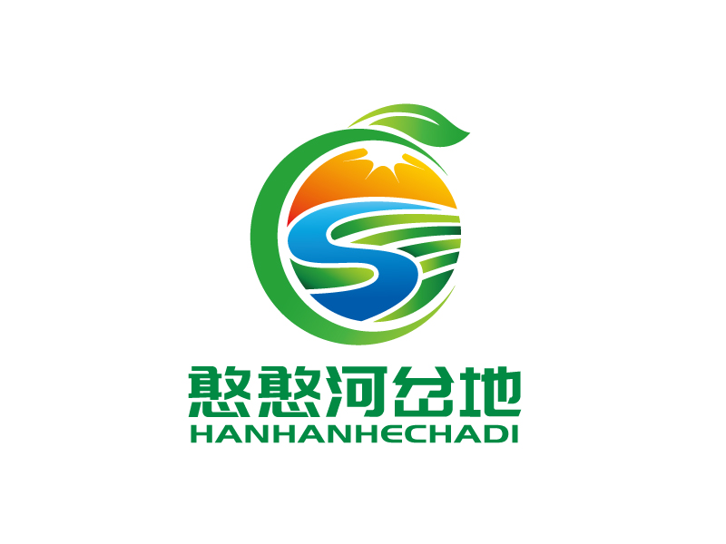 張俊的憨憨河岔地logo設計