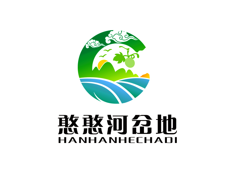 李杰的憨憨河岔地logo設計