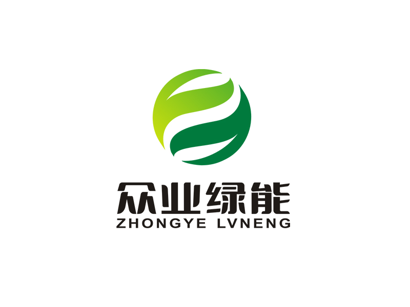 李杰的眾業綠能logo設計