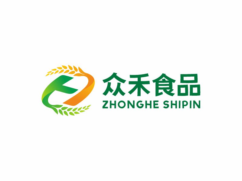 何嘉健的深圳市眾禾食品有限公司logo設計