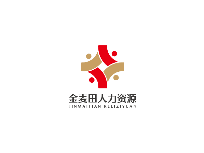 秦光華的合肥金麥田人力資源服務有限公司logo設計