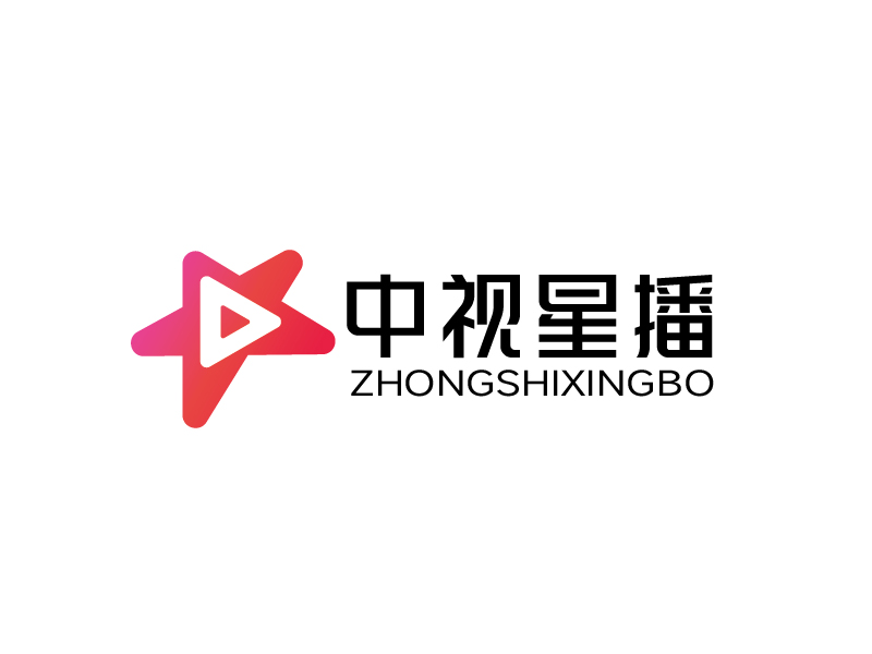 張俊的中視星播logo設計