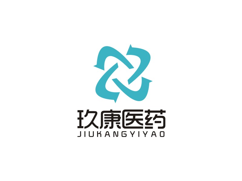 李泉輝的廣州玖康醫藥研究有限公司logo設計