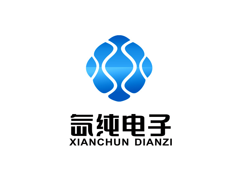 李杰的江蘇氙純電子材料有限公司logo設計