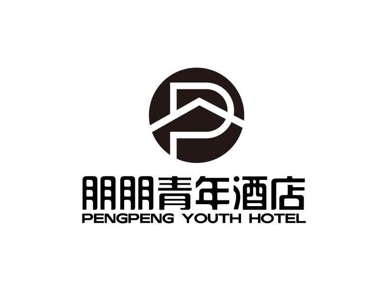 楊忠的朋朋青年酒店logo設計