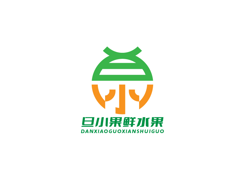 李寧的旦小果 水果LOGOlogo設計