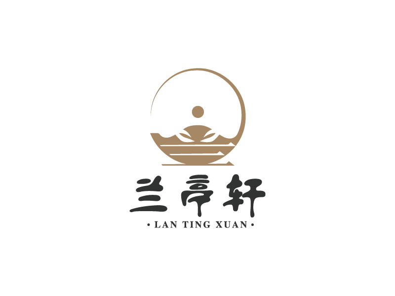 楊忠的蘭亭軒logo設計