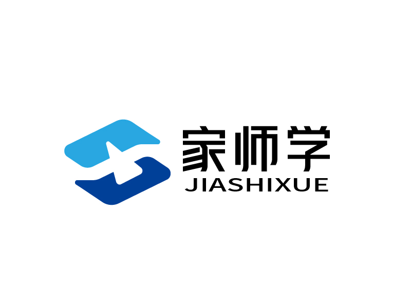 張俊的家師學logo設計