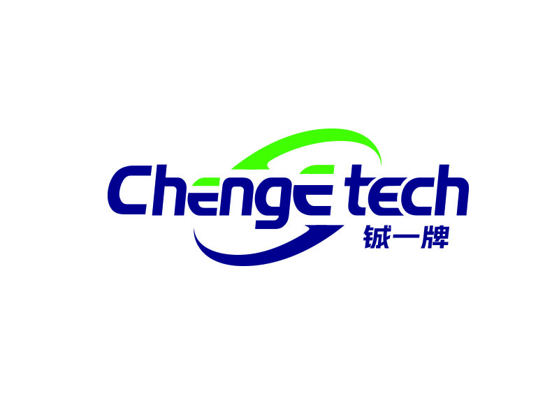 朱紅娟的chengE tech   鋮一牌logo設計