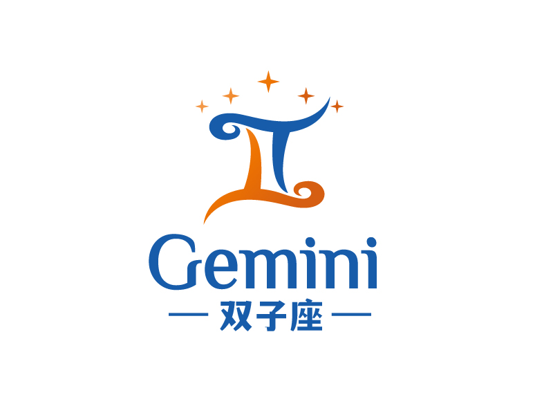 張俊的Gemini/和諧（雙子座）logo設(shè)計(jì)