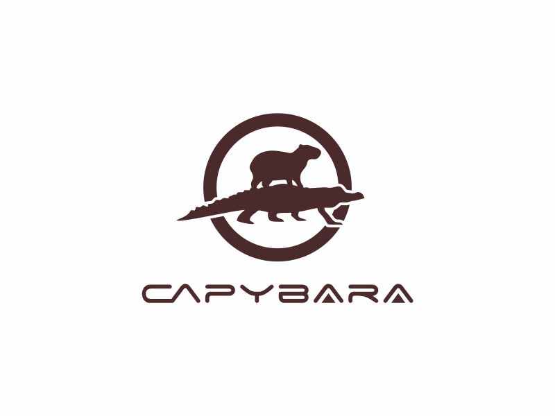 何嘉健的CAPYBARAlogo設計