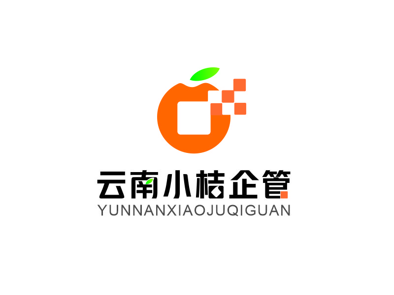 向紅的云南小桔企業管理有限公司logo設計