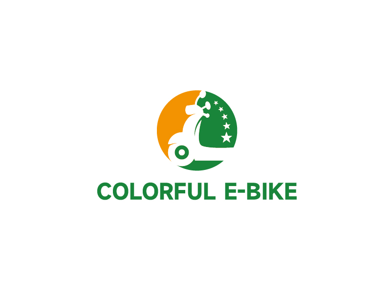 張俊的Colorful E-bikelogo設計