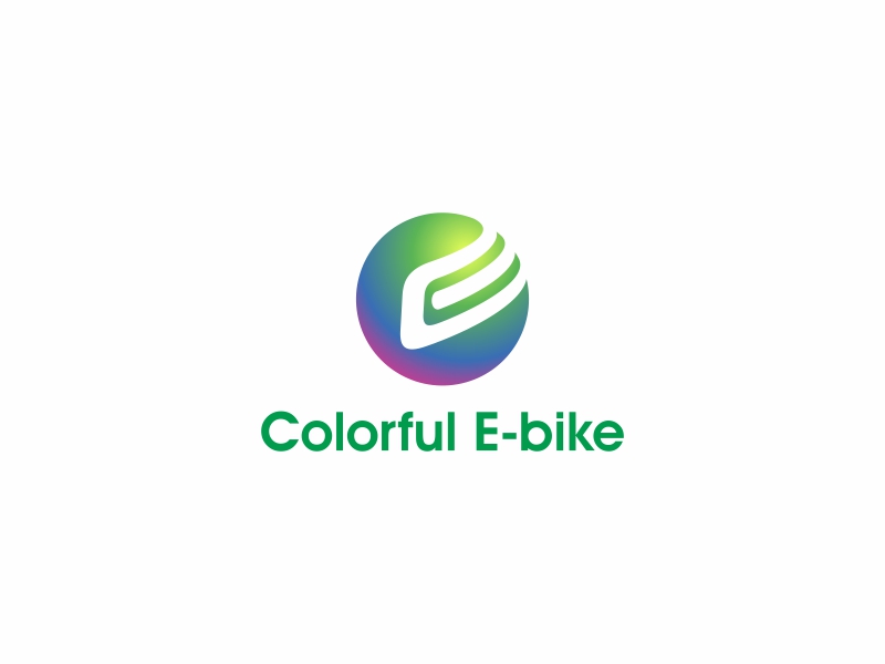 陳國偉的Colorful E-bikelogo設計